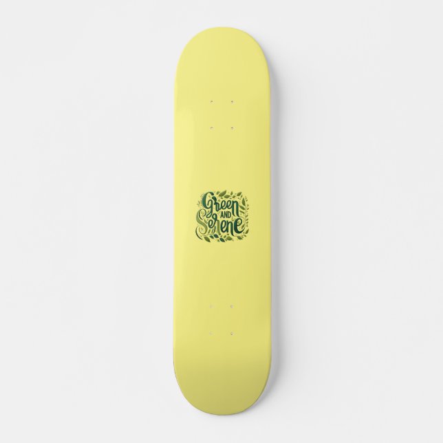 Skate Verde Serene (Frente)