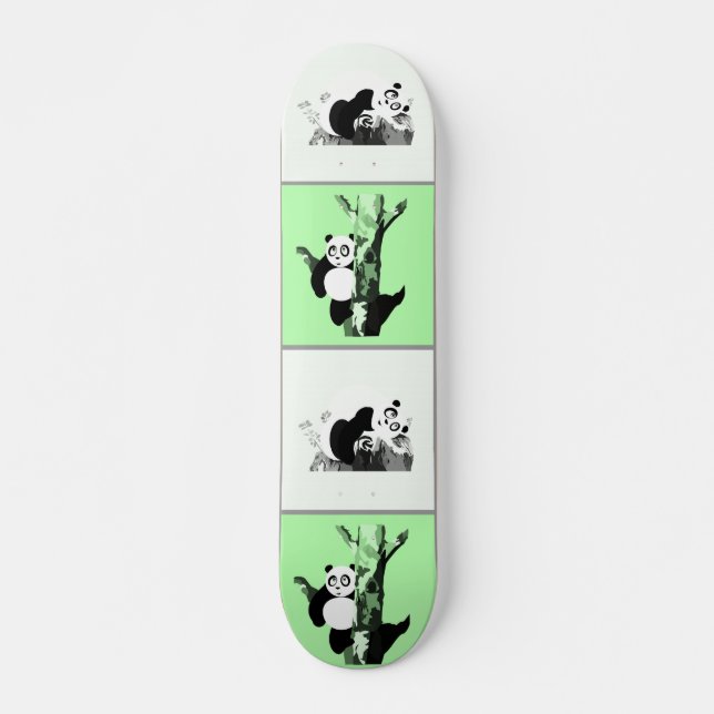 Skate Verificador de Pandas - Verde (Frente)