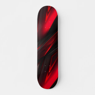 Skate Vermelho ao design abstrato do ponto