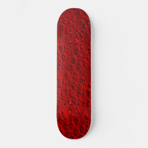 Skate Vermelho danificado
