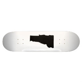 Skate Vermont em preto e branco