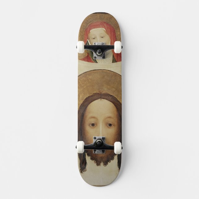 Skate Veronica com o Sudarium, c.1420 do santo (Frente)