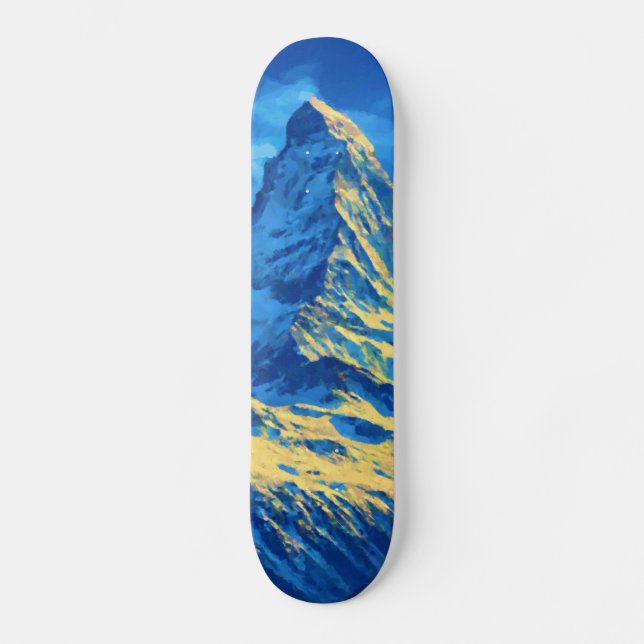 Skate Viagem de Suiça Matterhorn (Frente)