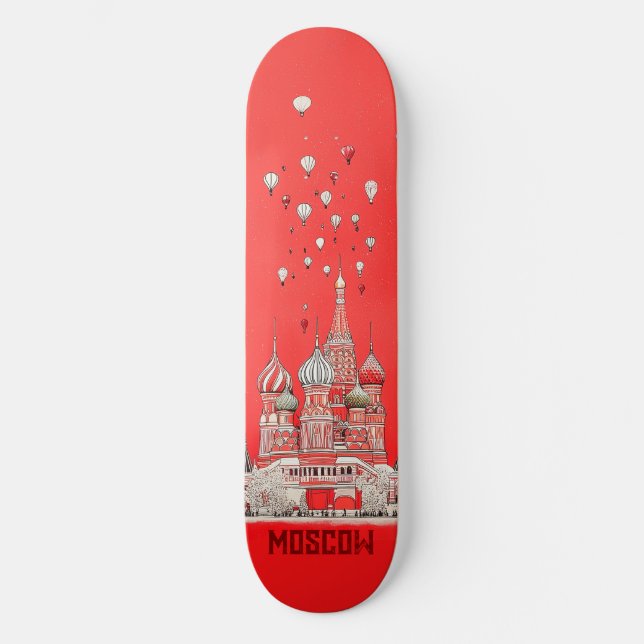 Skate Viagem para Moscou Rússia (Frente)