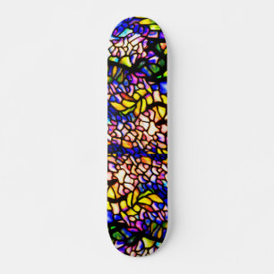 Skate Vidro-Louis Tiffany 1, Manchado A Bordo