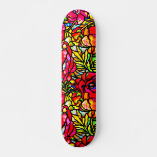 Skate Vidro-Louis Tiffany 3, Manchado A Bordo