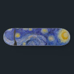 Skate Vincent Van Gogh - A noite de Starry<br><div class="desc">A Noite Estrelada / La nuit etoilee - Vincent Van Gogh em 1889</div>