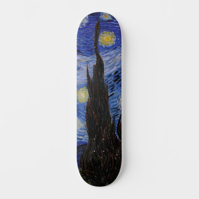 Skate Vincent Van Gogh - A Noite Estrelada (Frente)