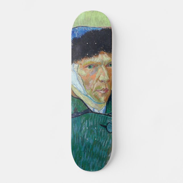 Skate Vincent van Gogh - Autorretrato com ouvido colado (Frente)