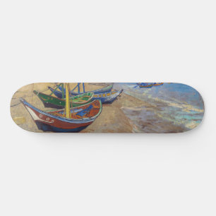 Skate Vincent van Gogh - Barcos de Pesca na Praia