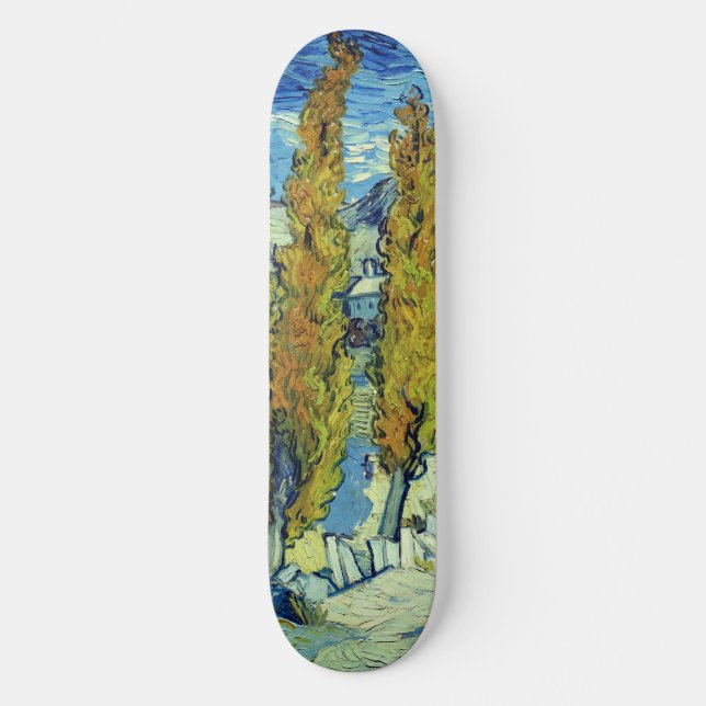 Skate Vincent Van Gogh Dois Poplars em Santo-Rémy (Frente)