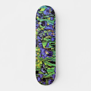 Skate Vincent Van Gogh Irises - Flower Lover