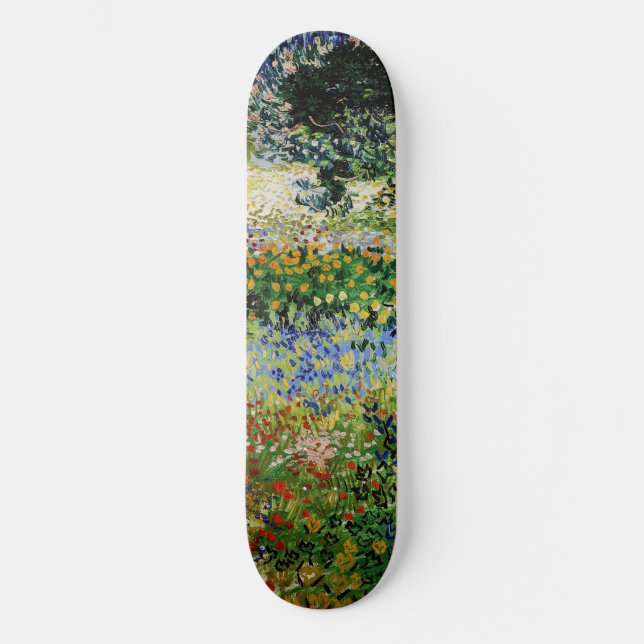 Skate Vincent van Gogh - Jardim de Flores (Frente)