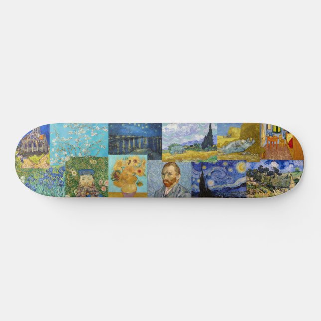 Skate Vincent Van Gogh - Obras-primas (Horz)