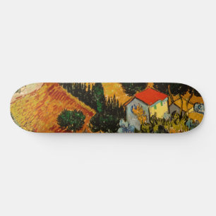 Skate Vincent van Gogh - Paisagem, Casa e Lavrador