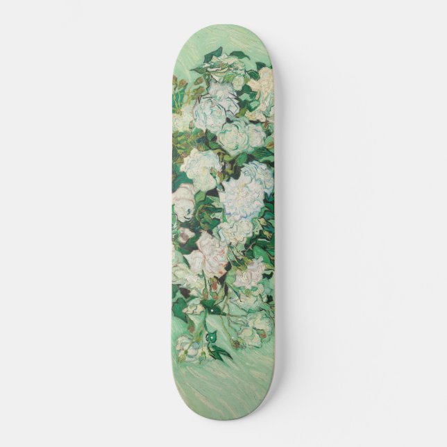 Skate Vincent van Gogh Vase with Pink Roses GalleryHD (Frente)