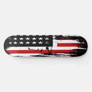 Skate Vintage American Flag