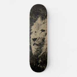 Skate Vintage - Cabeça de Leão Distante