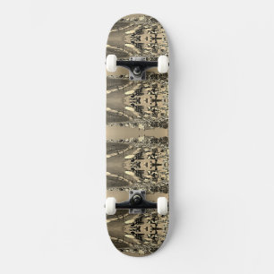 Skate Vintage France Cannes praia Dart Board
