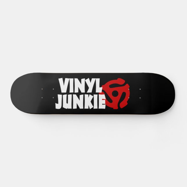 Skate Vinyl Junkie (Horz)