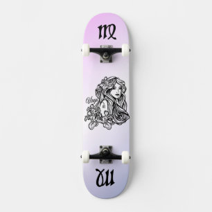 Skate Virgo A Virgem Zodiac Purple