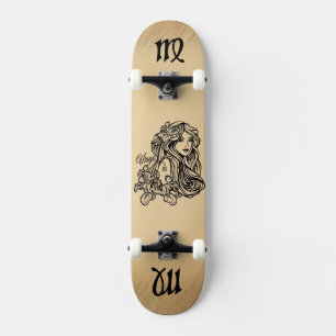 Skate Virgo Zodiac Antiquado