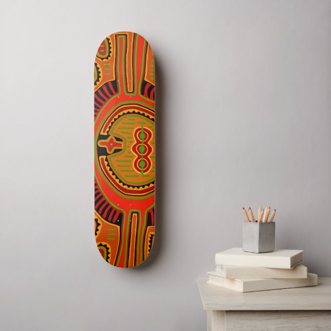 Skate Visão do Xamã Peyote (Arte de parede)