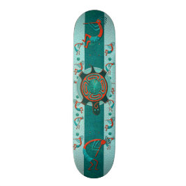 Skate Visitantes Anasazi Native Folk Art