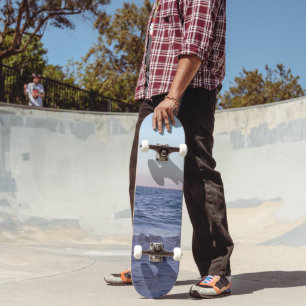 Skate Vista do pôr do sol no oceano Capri dos sonhos 2