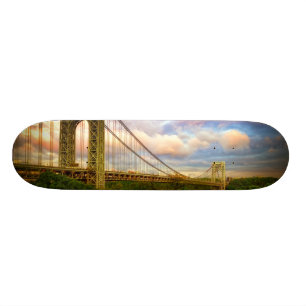 Skate Vista que olha sul - ocidental de Manhattan
