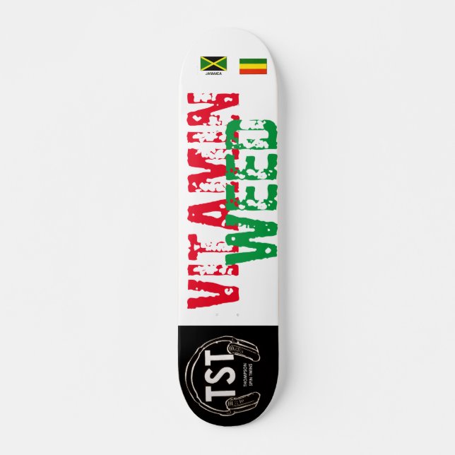 SKATE VITAMIN WEED / JMT SKATEBOARDS / IPIX (Frente)