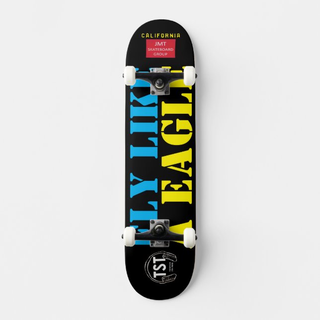 SKATE VOE COMO UMA ÁGUIA SKATEBOARDS / JMT EUA (Frente)