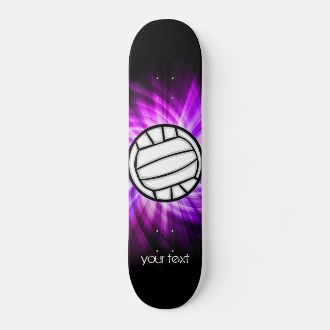 Skate Voleibol roxo (Frente)