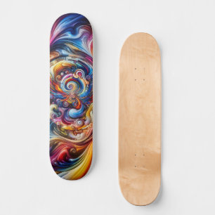 Skate Vórtice de Cores Dinâmicas