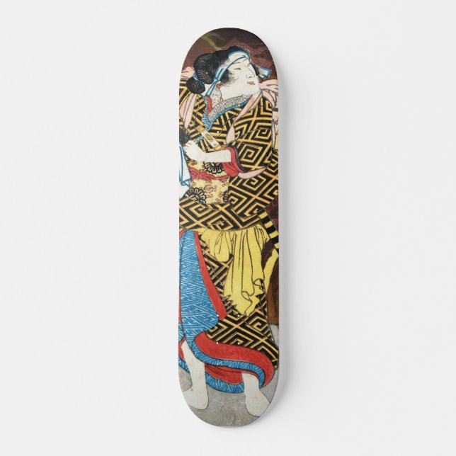 Skate Wada yoshimori tomoe gozen yamabuki boate art (Frente)