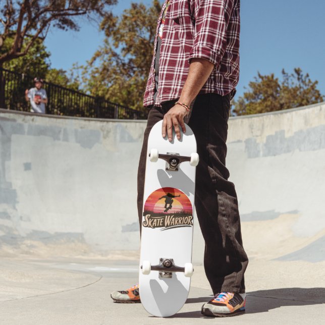 Skate warrior - rétro sunset vintage (Ao ar livre 2)