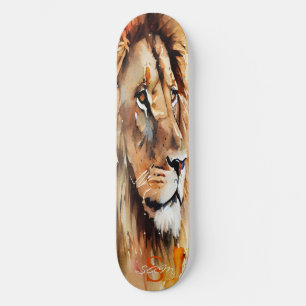 skate Watercolor Ouro Lion King