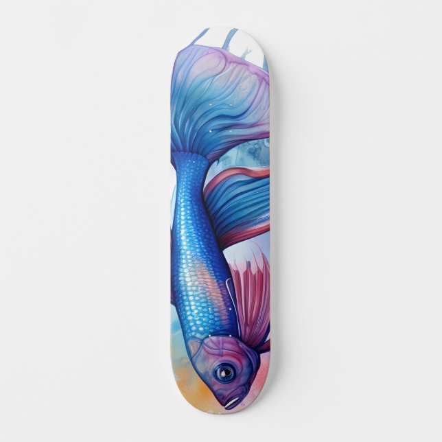 Skate Watercolor Series: Betta Fish (Frente)