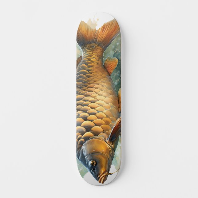 Skate Watercolor Series: Carp (Frente)