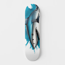 Skate Watercolor Series: Shark