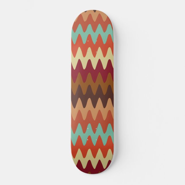 Skate Wavy Pattern Sedona Sudoeste (Frente)