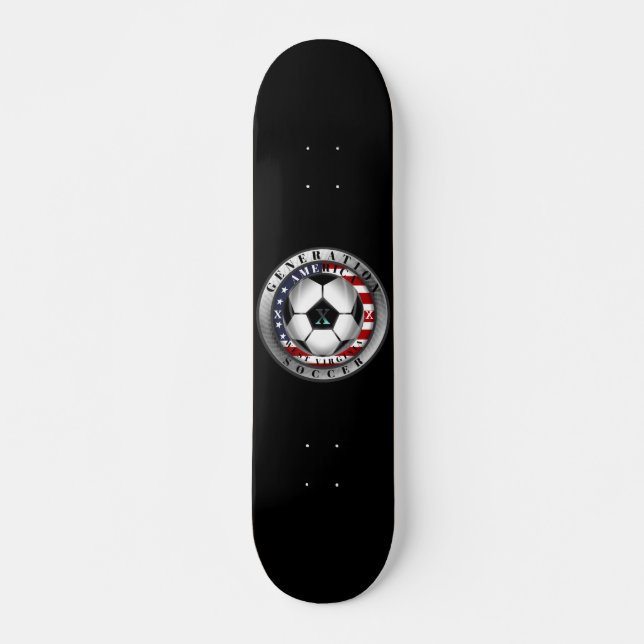 Skate West Virginia State Generation X American Soccer (Frente)