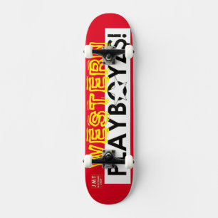 SKATE WESTERN PLAYBOYZ$! / JMT SKATERBOARDS / IPIX