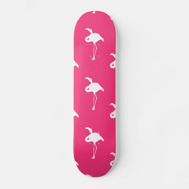 Skate White Flamingo no Neon Hot Pink (Frente)