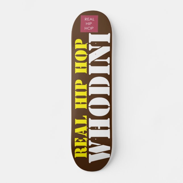 skate WHODINI HOP HOP REAL (Frente)
