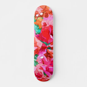 Skate Wild Bougainvillea, Bloom Summer Floral Bohemian