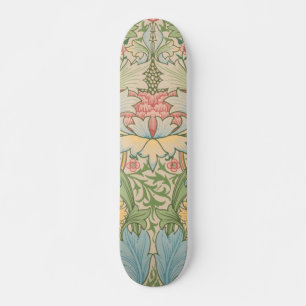 Skate William Morris Flor de Murta Floral Botânico