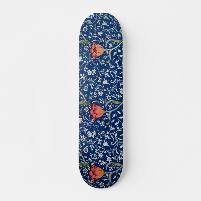 Skate William Morris Medway Blue Floral (Frente)