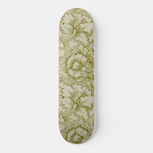 Skate William Morris Poppy Classic Floral Green