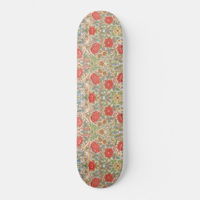 Skate William Morris "Rosa" (Frente)
